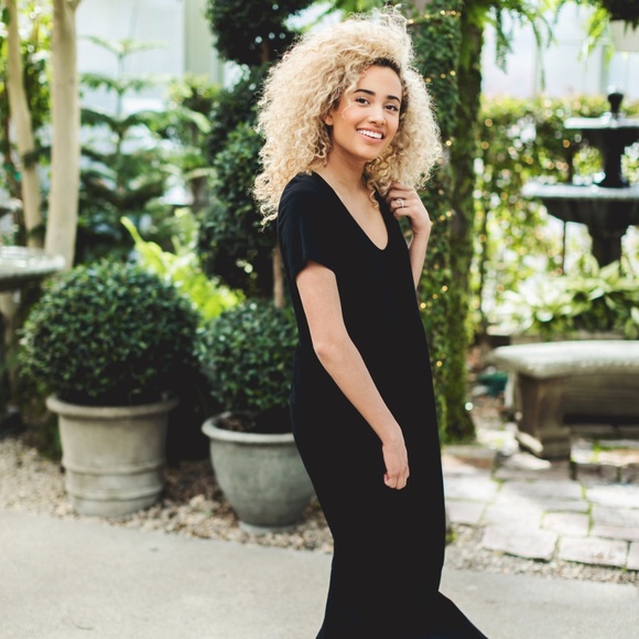 Black Maxi Dress - Picture 2 of 2